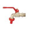 Buy cheap OEM 1/2 3/4 Inch Brass Bibcock Valve With Plastic Handle 2 years Warranty from wholesalers