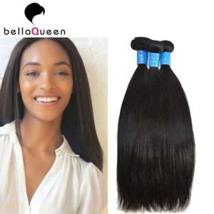 Quality Beauty Works Natural Black Straight Brazilian Virgin Human Hair With Comfortable Weave wholesale