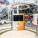 Small Geodesic Dome Tent Steel Frame Half Sphere For Leisure Park Igloo