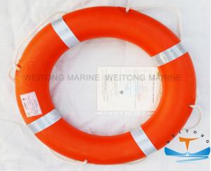 Quality Life Ring Buoys Marine Safety Equipment With Solas Normal Gray Reflective Tape wholesale