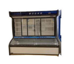 Quality Fresh Vegetable Beverage Commercial Refrigerator Freezer Double Temperature wholesale