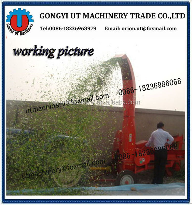 Supply Straw Chaff Crusher for Agriculture Hay Cutter Equipment Cutting Size 1-5cm