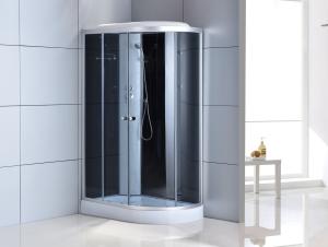 Quality 4mm Sliding Shower Pods Cabins 1200x850x2150mm Aluminum Frame wholesale