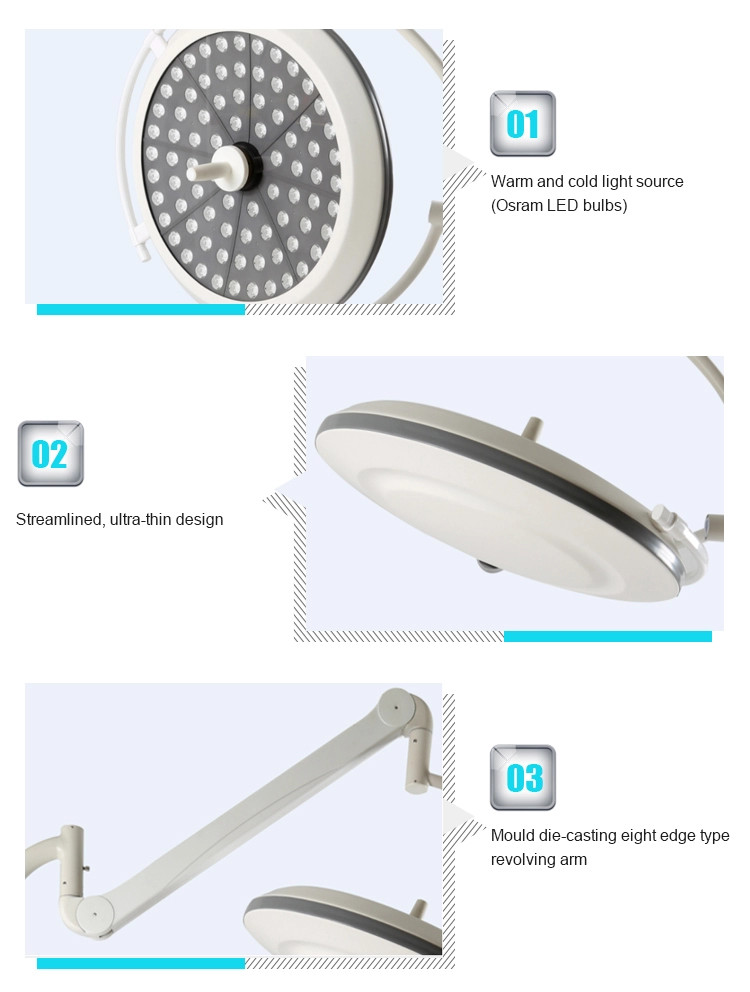 LED Shadowless Operation Theatre Lights Examination Surgical Ot Lamp