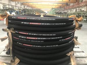 Quality DN32 EN856 4SH Wire Spiral Hydraulic Hose wholesale