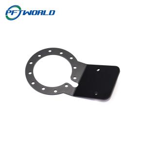 Quality Sheet Metal Parts Black Anodizing Laser Cutting Bending Aluminum Parts wholesale
