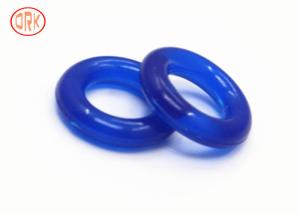 Quality Blue Half Transparent Silicone O Ring Heat Resistance Customized Size wholesale