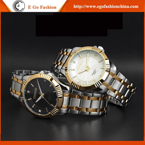 050A Big Dial Watch OEM Your Logo Customized Watch OEM Stainless Steel Quartz