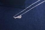 OEM CZ 925 Sterling Silver Neckalce Mini Zircon Charms