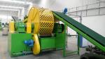 Two Shaft Rubber Tyre Shredding Machine Easy To Operate