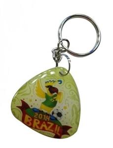 Quality 35x35mm Plastic RFID NFC Keyfobs Keyless , Access Control RFID Door Key Fob wholesale