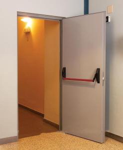 Quality 50mm Leaf Push Bar SS Hinge Steel Fire Exit Doors wholesale