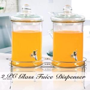 Quality glass juice / beverage dispensers wholesale