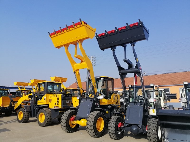 quick coupler 1.5 ton farm mini loader with attachments