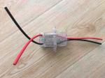Battery Charger Socket Electric Rickshaw Parts White Color Plastic Material