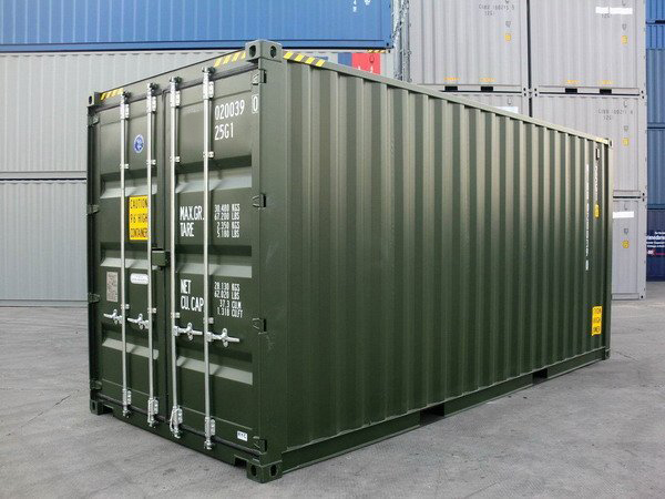 38 CBM Capacity 20ft High Cube Shipping Container with Internal Dimensions 5898 x 2352 x 2695 mm