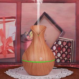 Quality 130ML Wood Grain Ultrasonic Vase Portable Mini USB Humidifier for Moisture Management wholesale