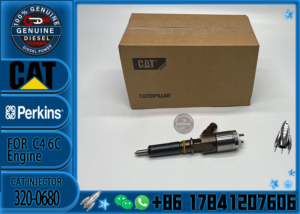 Common Rail 320D injector 2645A747 320-0680 for Caterpillar perkins C6.6 C6.4 engine CAT 320D injector