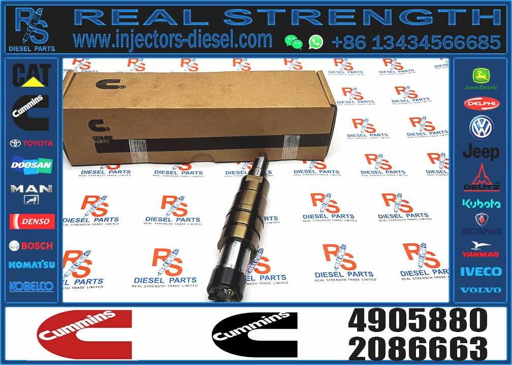 Common Rail Injector 4326959 5594515 5491600 Diesel Fuel Injectors 2872544 2031835 2030519 4905880 For Cummins SCANIA R