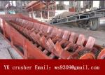Spiral ore washing machine