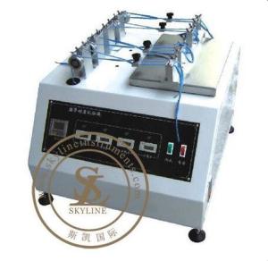 Quality Footwear Testing Equipment Digital Shoeslace Rub Test Machine , SATRA PM154 Rub Resistance Tester wholesale
