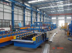 China Chrome Coating House Wall 0.3mm EPS Sandwich Panel Machine on sale