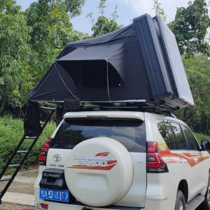 Quality 4 Season Foldable Rooftop Camping Tent Waterproof With Aluminum Shell Material wholesale