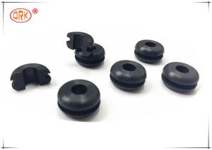 Quality Black Good Shock Protection Food Grade Silicone Rubber Grommet for Cable wholesale