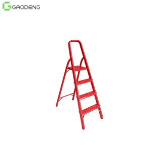 Quality 150KG Aluminum Three Step Ladder Lightweight High Strength wholesale