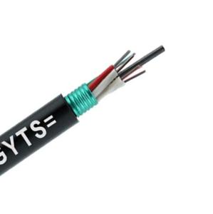 Quality Loose Tube 8 Core Armoured Fiber Optic Cable PVC 10 KN Tensile Strength wholesale