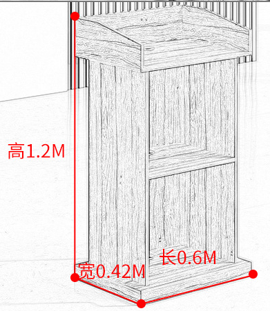 Payment term T/T 30%deposit 70%balance Modern Simple Plate Conference Table and Lectern