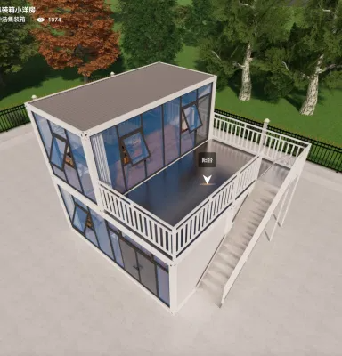 Modified Shipping Container Prefab House and Multifunctional Portable Container House