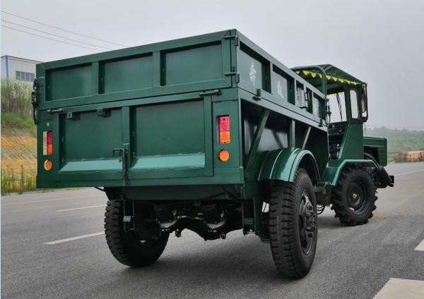 Cheap 1 Ton Capacity Small Off Road Dump Truck Articulated Chassis Easy Maintenance quad tractor for sale