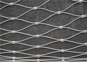 Quality 7 × 19 Eco Friendly Ferrule Rope Mesh For Plant Climbing Net / Plant Support wholesale
