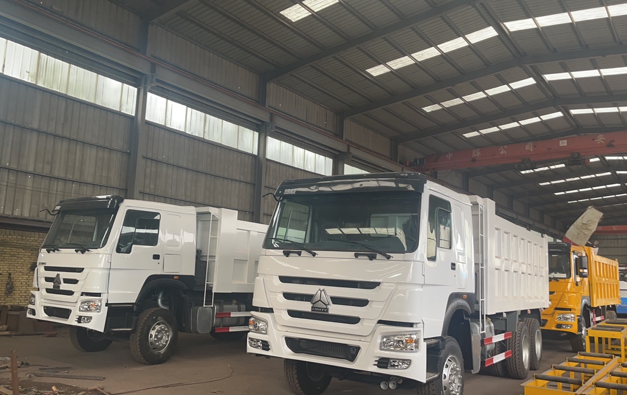 High Capacity 40 Ton 6x4 371HP 375HP Sinotruk Howo Used Tipper Dump Truck For Africa