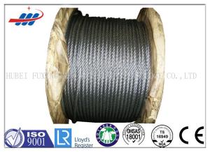 Quality High Tensile Flexible Galvanized Steel Wire Rope With 6-48mm Wire Gauge wholesale