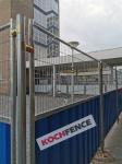 2100mm X 2400mm Temporary Security Fencing Customized Color Easily Installed