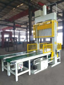 Quality SGS 5.5kw Vertical Rubber Bale Cutter Hydraulic Guillotine Cutter wholesale