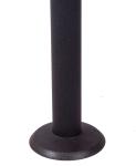 Cast Iron Bolt Down Table Base , Powder Coated Steel Table Legs For Coffee Shop