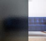 6-12mm Patterned Tempered Glass , Coloured Textured Glass Oleophobic Coating