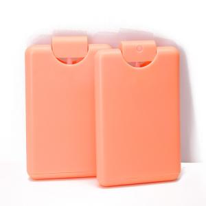 Quality Odm 15ml 20ml Credit Card Perfume Bottle For Hand Sanitizer Spray wholesale