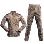 Outdoor Olive Green 4 Pockets BDU Suit Mens Uniform Clothing Jacket for