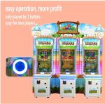 3 Players Redemption Arcade Machines Adjustable Difficulty Happy Fruits Coin
