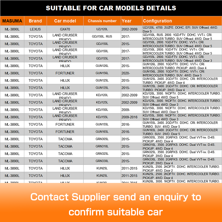 Front Axle Left Stabilizer Link for HILUX VII Pickup Reference NO. MSS-8242 by MASUMA