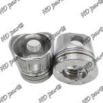 6D125 Aluminum Flat Mouth Diesel Engine Piston 6150-31-2113 For KOMATSU