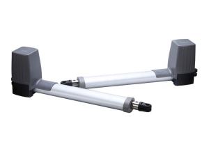 China Double Leaf Swing Gate Operator Push Rod IP54 AC110V GSM Solar on sale
