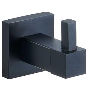 Quality Square Satin Wall Mounted Coat Towel Hanger Hooks Stainless Steel wholesale