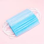 Healthy Breathing Blue Disposable Mask , Eco Friendly Custom Hospital Masks