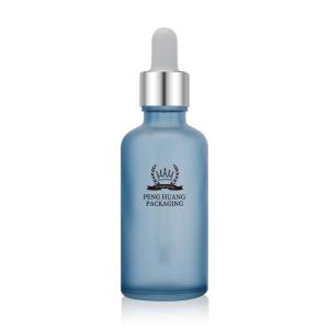 Quality Empty Customized Essential Oil Bottle 30ml 50ml Serum Glass Dropper Bottles wholesale