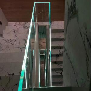 Quality Modern Home Tempered Glass Staircase Clear Customized Size wholesale